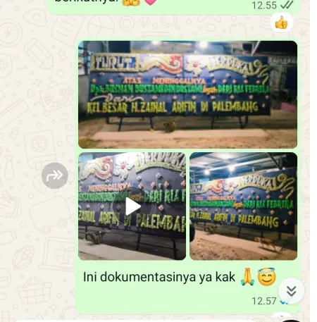 Pengiriman Papan Bunga Duka Sidamulih